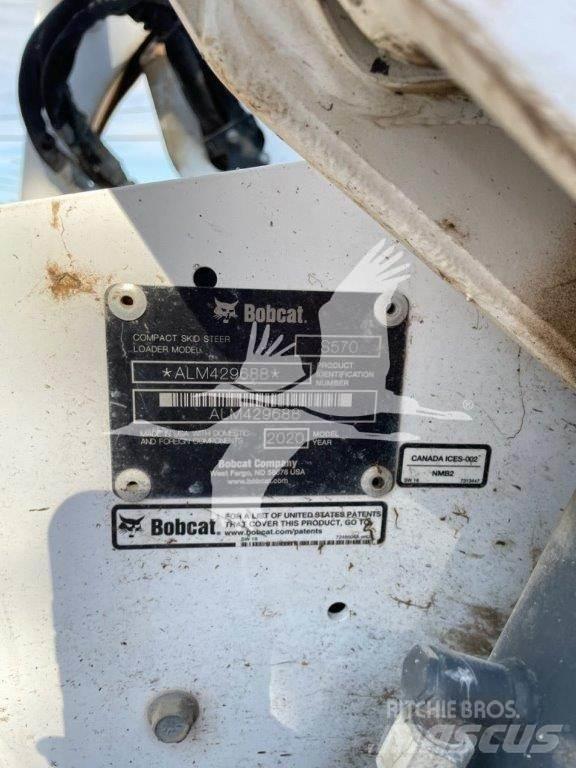 Bobcat S570 Krautuvai su šoniniu pasukimu
