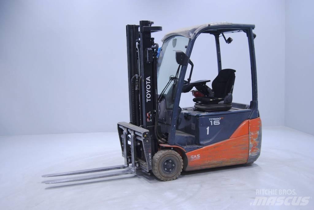 Toyota 8FBE16T Elektriniai šakiniai krautuvai