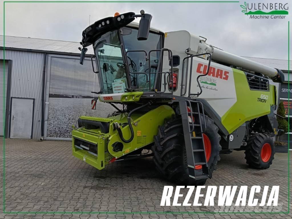 CLAAS TRION 650 Derliaus nuėmimo kombainai