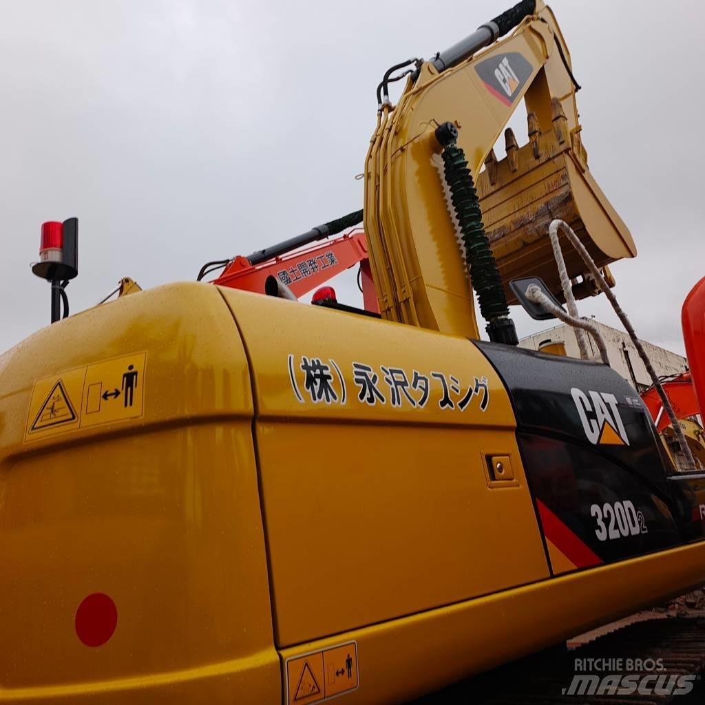 CAT 320 D Vikšriniai ekskavatoriai