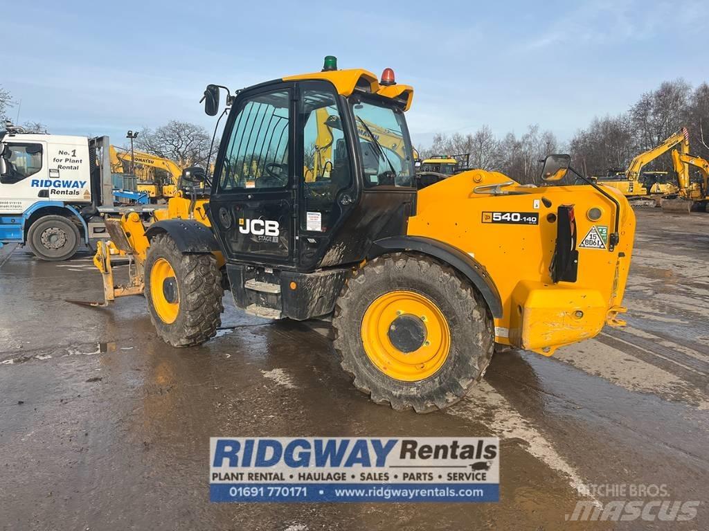 JCB 540-140 Teleskopiniai krautuvai