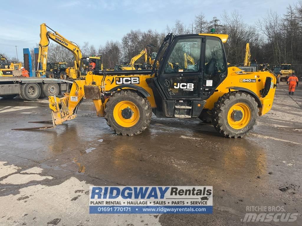 JCB 540-140 Teleskopiniai krautuvai