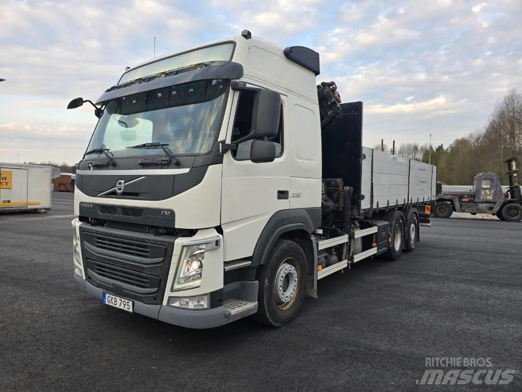 Volvo FM 330 Automobiliniai kranai