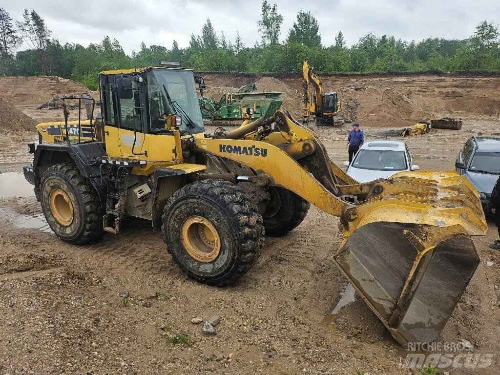Komatsu WA 470 Naudoti ratiniai krautuvai