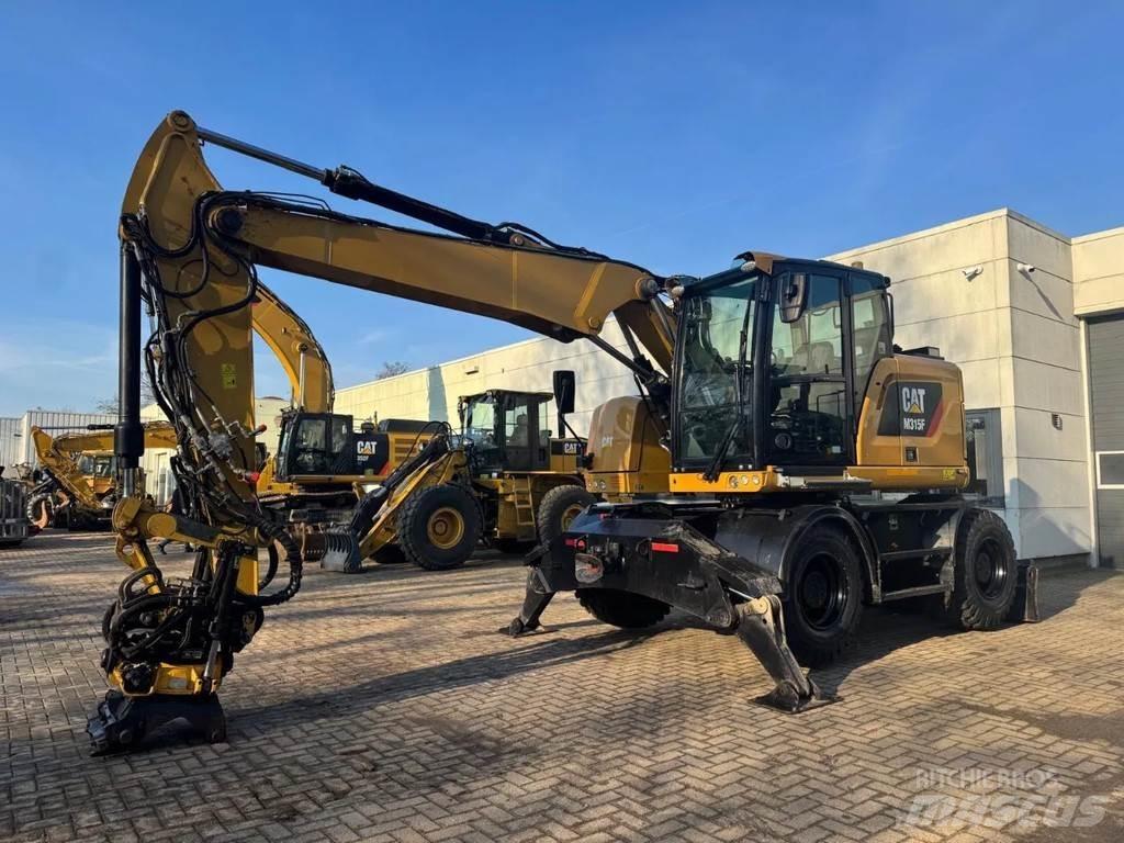 CAT M315F Ratiniai ekskavatoriai