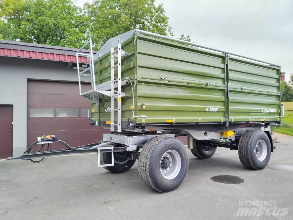 Fliegl DK 180 XL FOX Savivartės priekabos