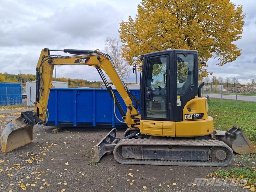 CAT 305E2CR Mini ekskavatoriai < 7 t
