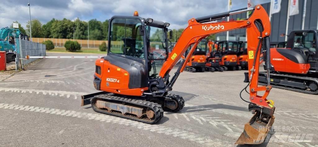 Kubota KX 027 Mini ekskavatoriai < 7 t