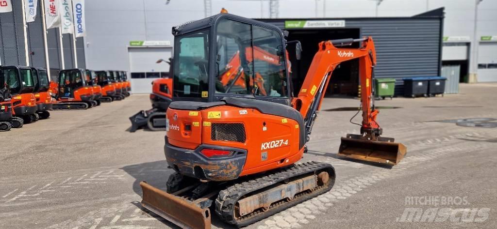 Kubota KX 027 Mini ekskavatoriai < 7 t