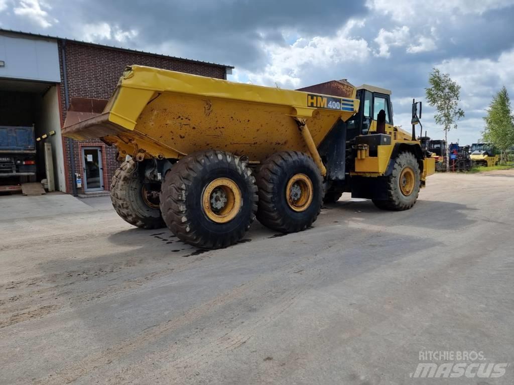 Komatsu HM 400 6x6 Karjeriniai savivarčiai