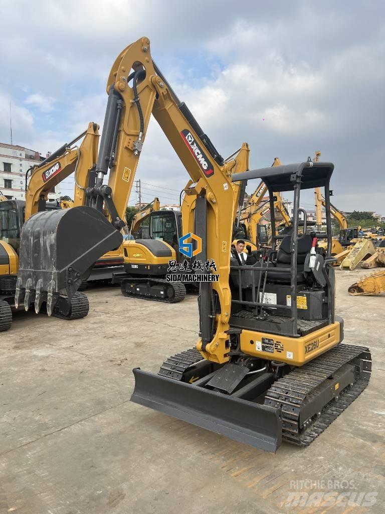 XCMG XE 26 U Mini ekskavatoriai < 7 t