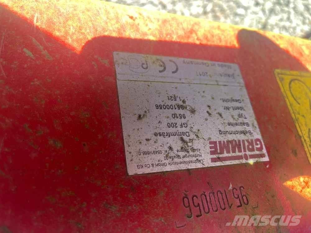 Grimme GF 200 Bulvių įranga - Kita
