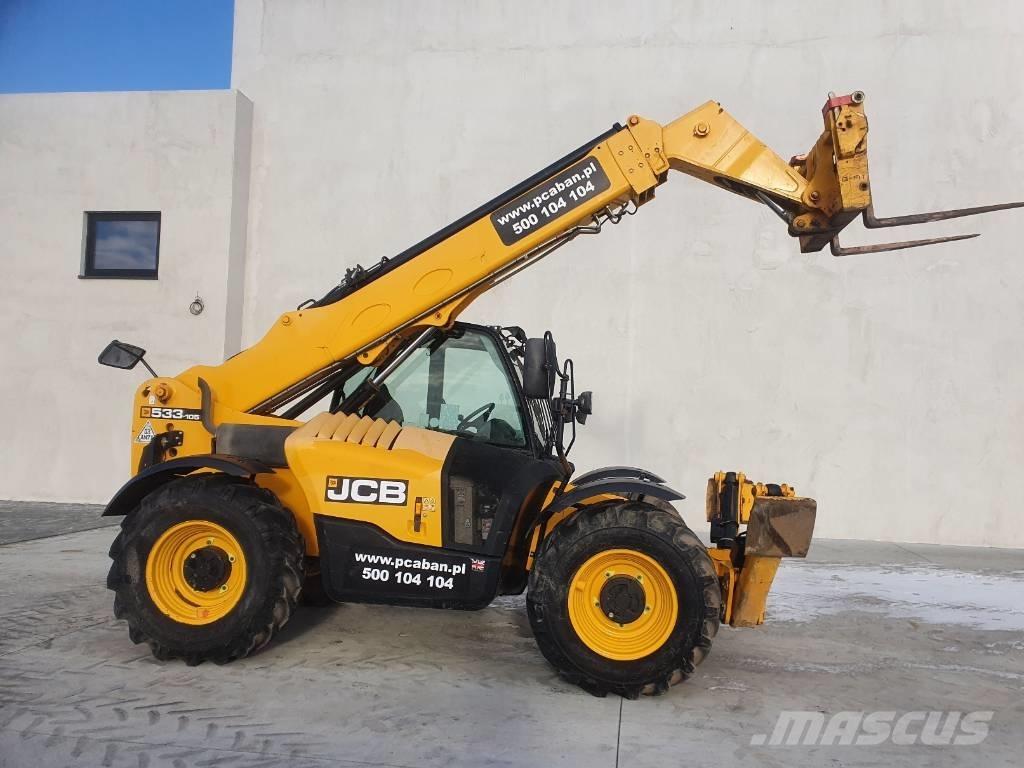 JCB 533-105 M348 Teleskopiniai krautuvai