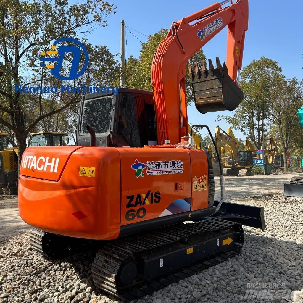 Hitachi ZX60 Mini ekskavatoriai < 7 t