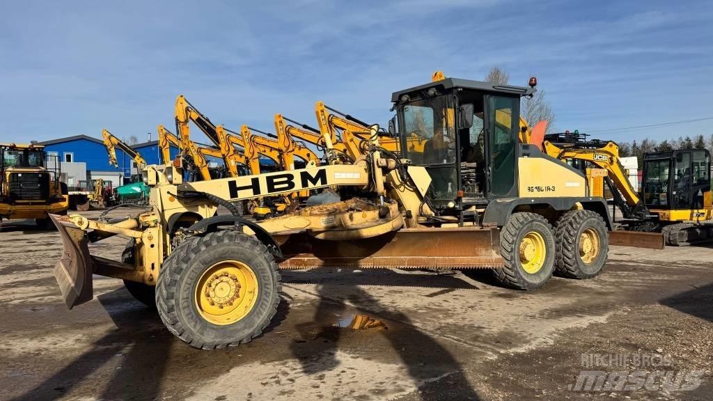 HBM-Nobas GB160TA-3 Greideriai