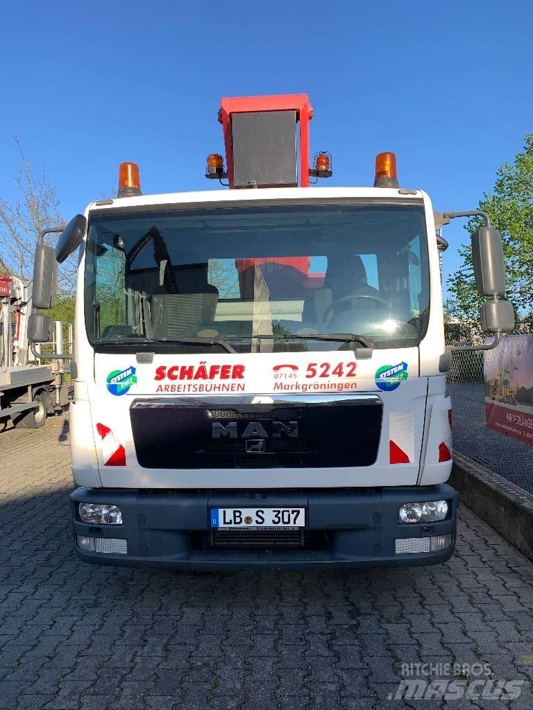 Ruthmann T 330 Ant vilkikų montuojamos kėlimo platformos