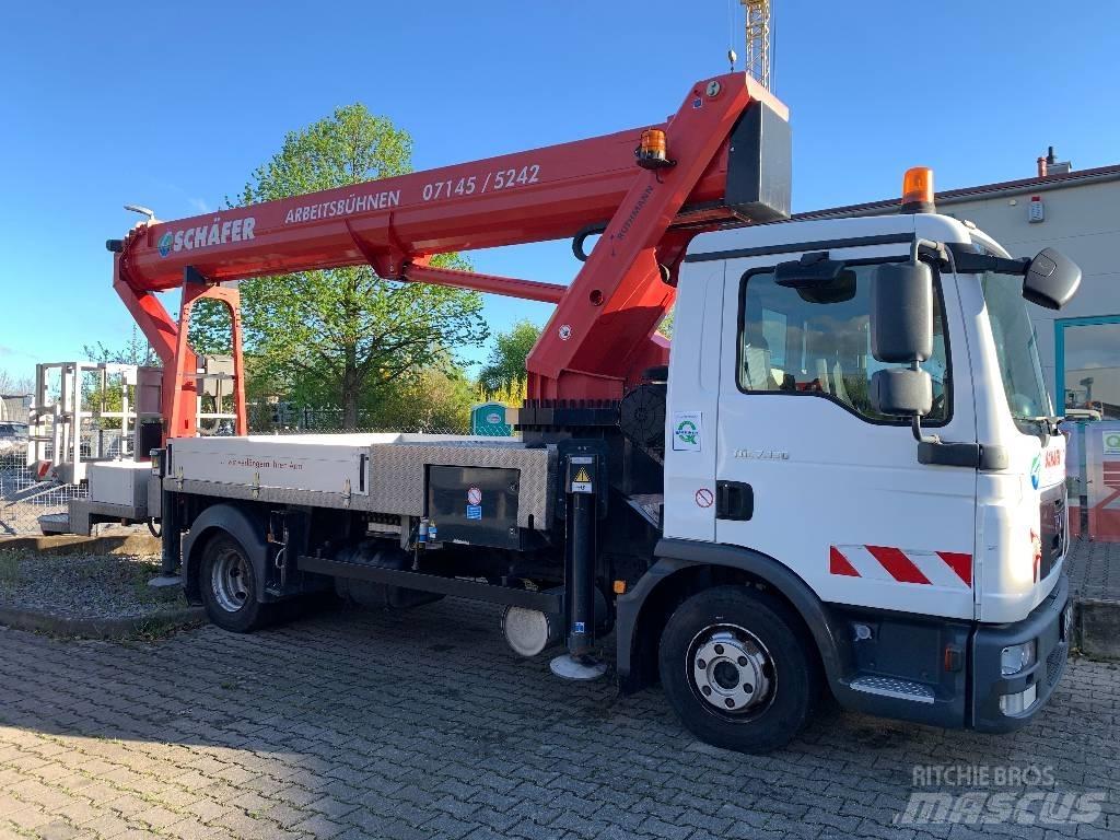 Ruthmann T 330 Ant vilkikų montuojamos kėlimo platformos