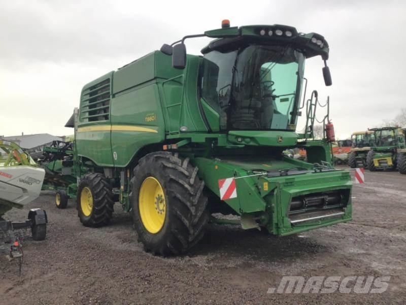 John Deere T 660 i Derliaus nuėmimo kombainai