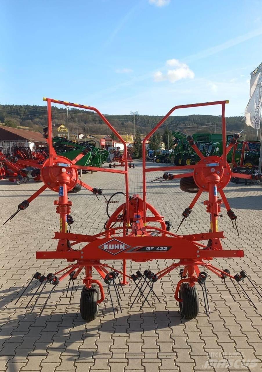 Kuhn GF 422 Šieno grėbliai ir vartytuvai