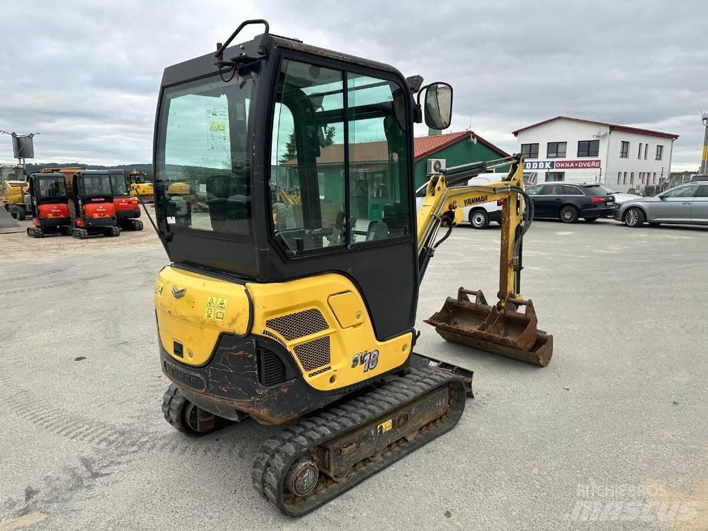 Yanmar SV 18 Mini ekskavatoriai < 7 t