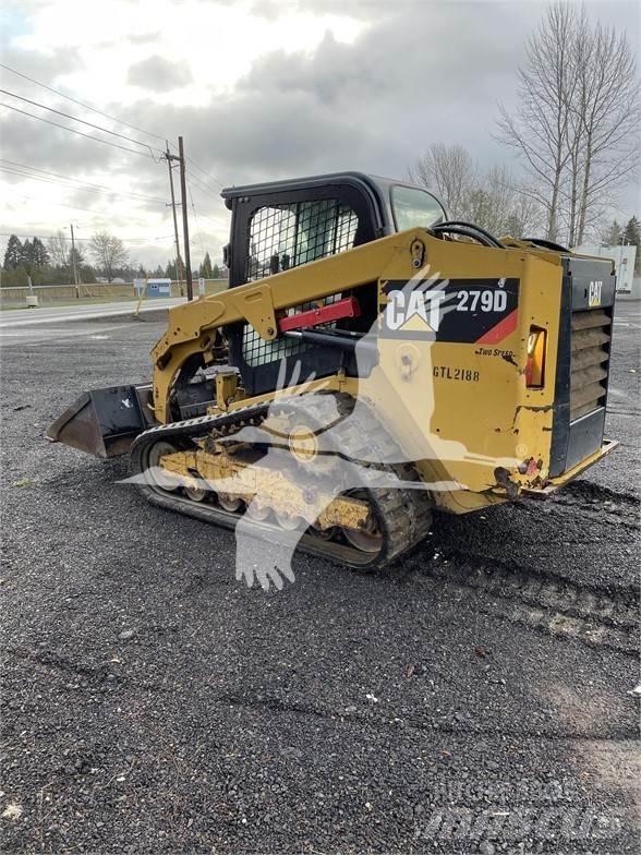 CAT 279D Krautuvai su šoniniu pasukimu