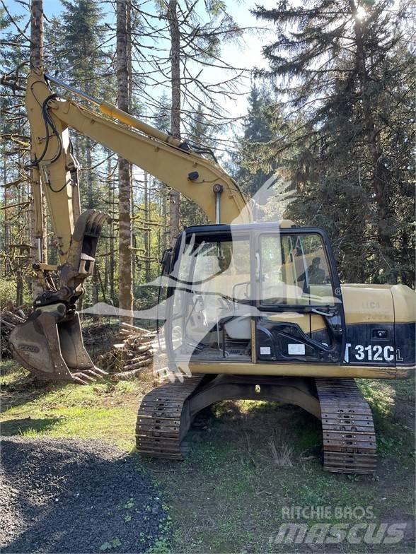CAT 312C Vikšriniai ekskavatoriai