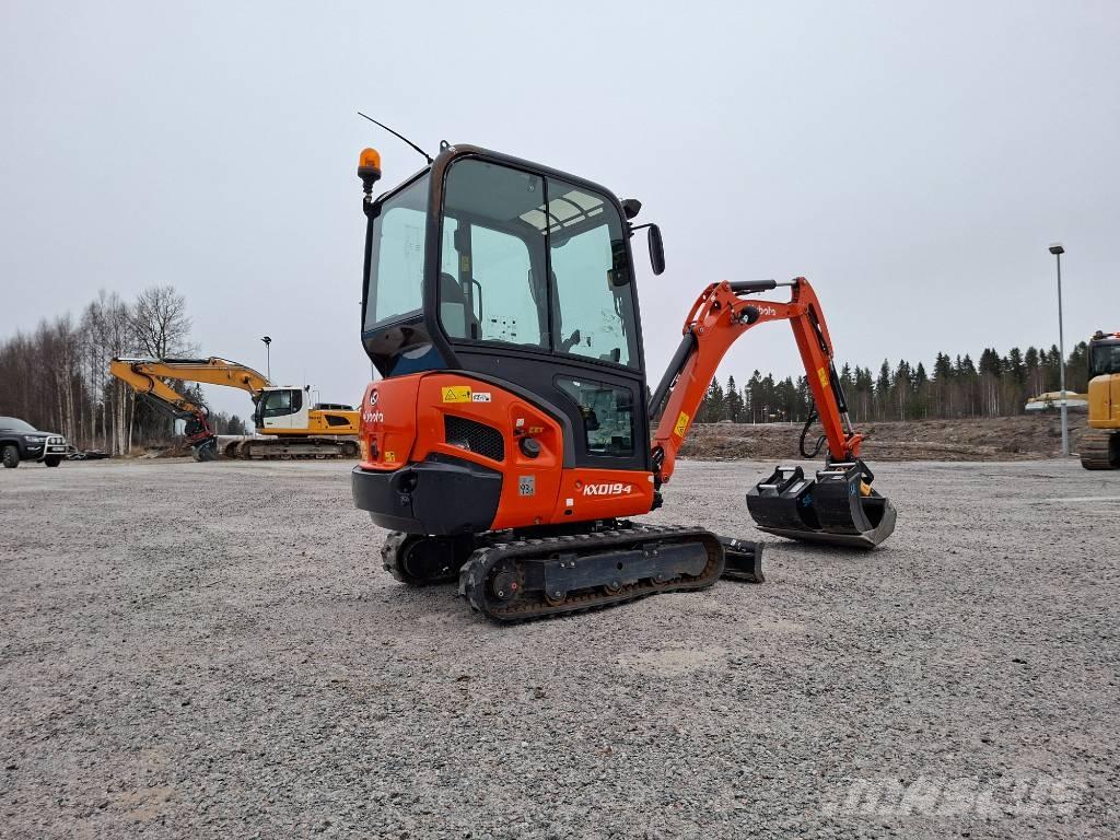 Kubota KX019-4 Mini ekskavatoriai < 7 t