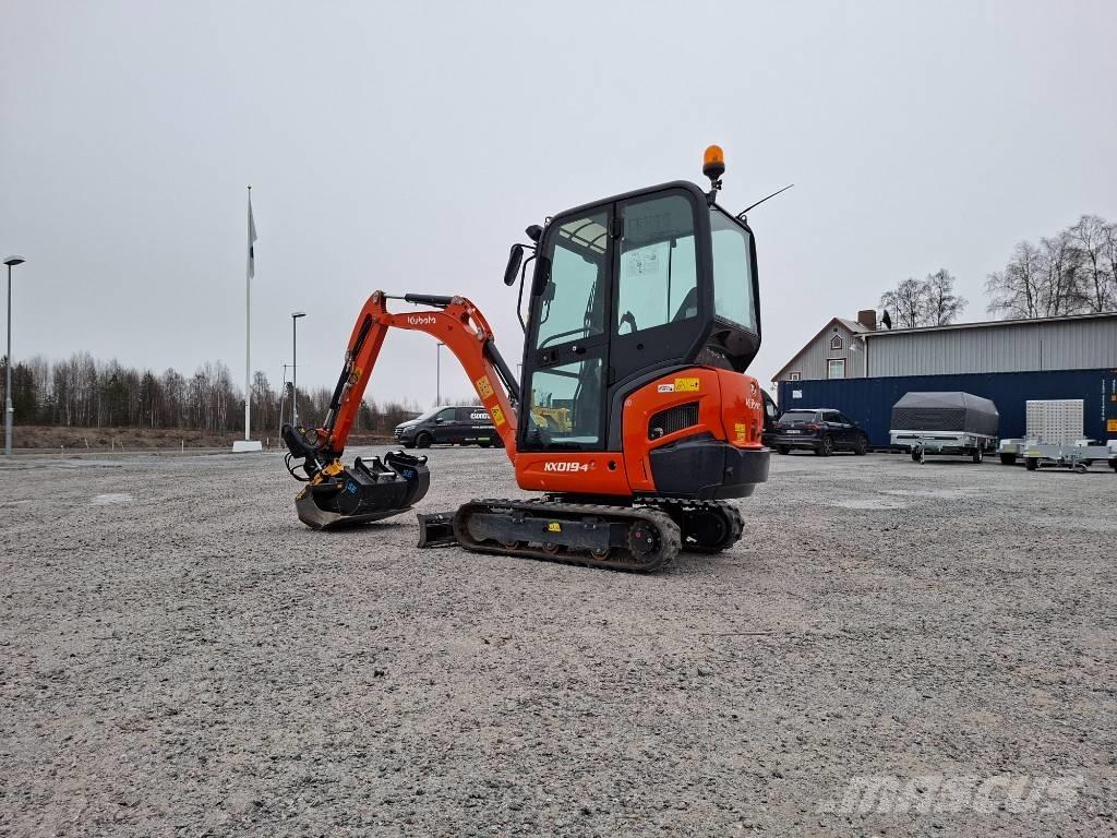 Kubota KX019-4 Mini ekskavatoriai < 7 t