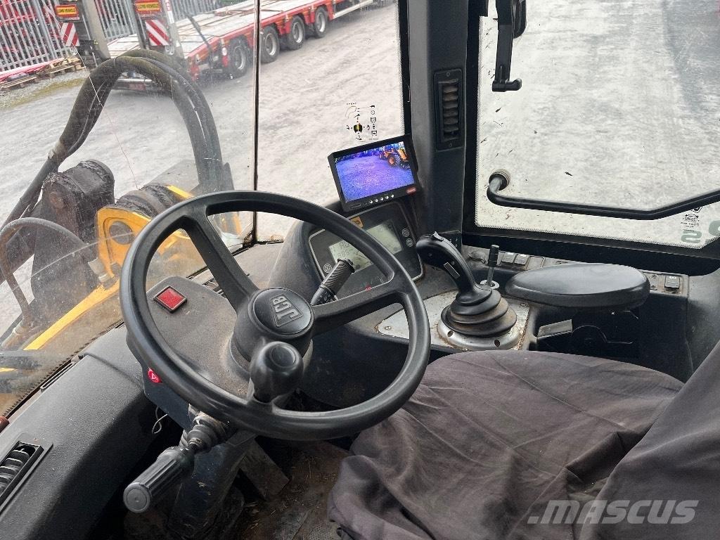 JCB 412 S Agri Naudoti ratiniai krautuvai