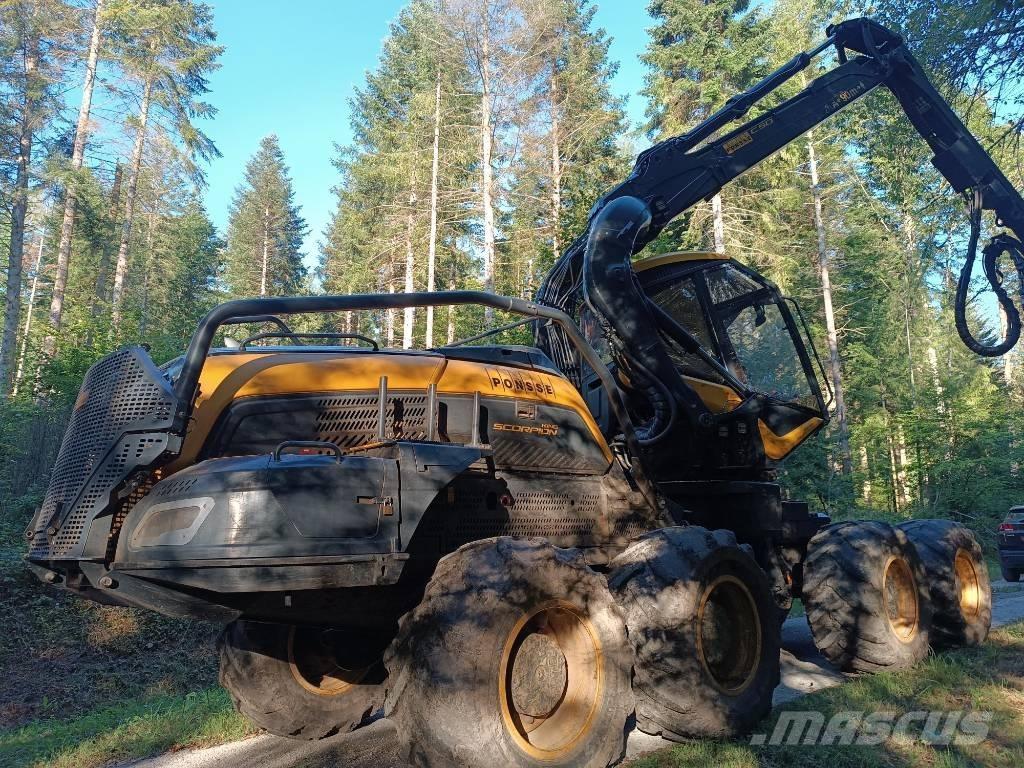 Ponsse Scorpion King Miško technika (Harvesteriai)