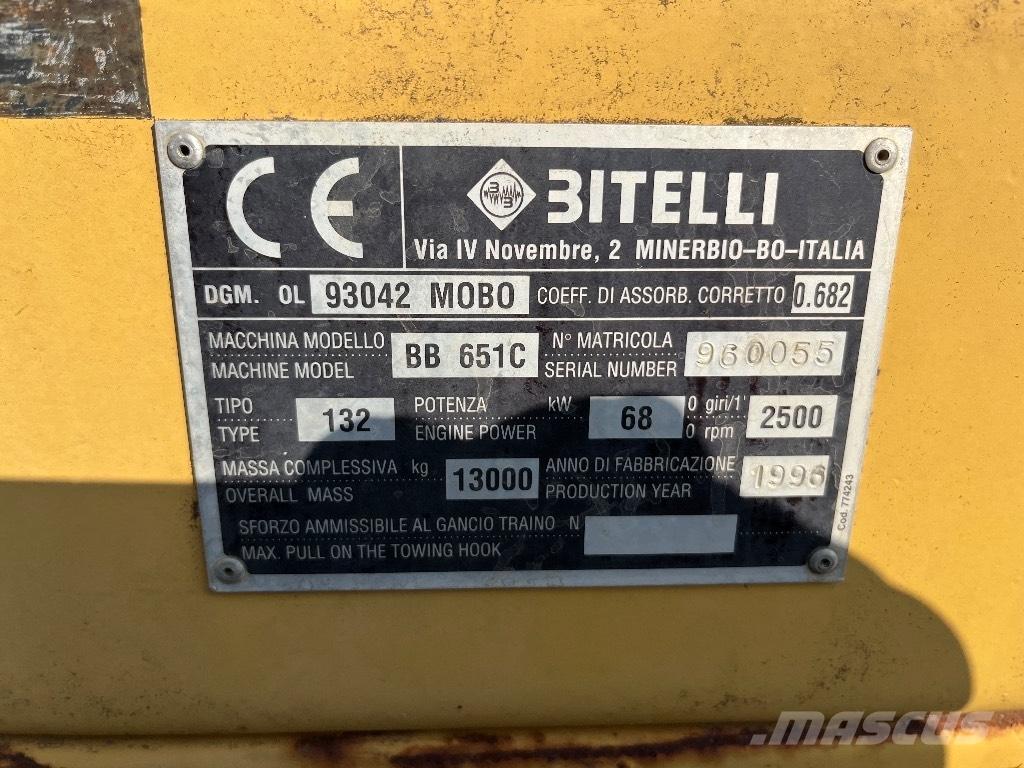Bitelli BB 651 C Asfalto klotuvai