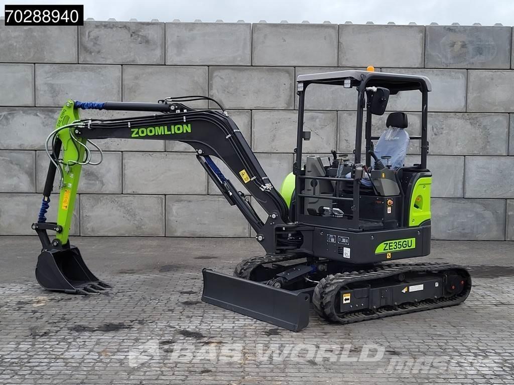 Zoomlion ZE35 GU Mini ekskavatoriai < 7 t