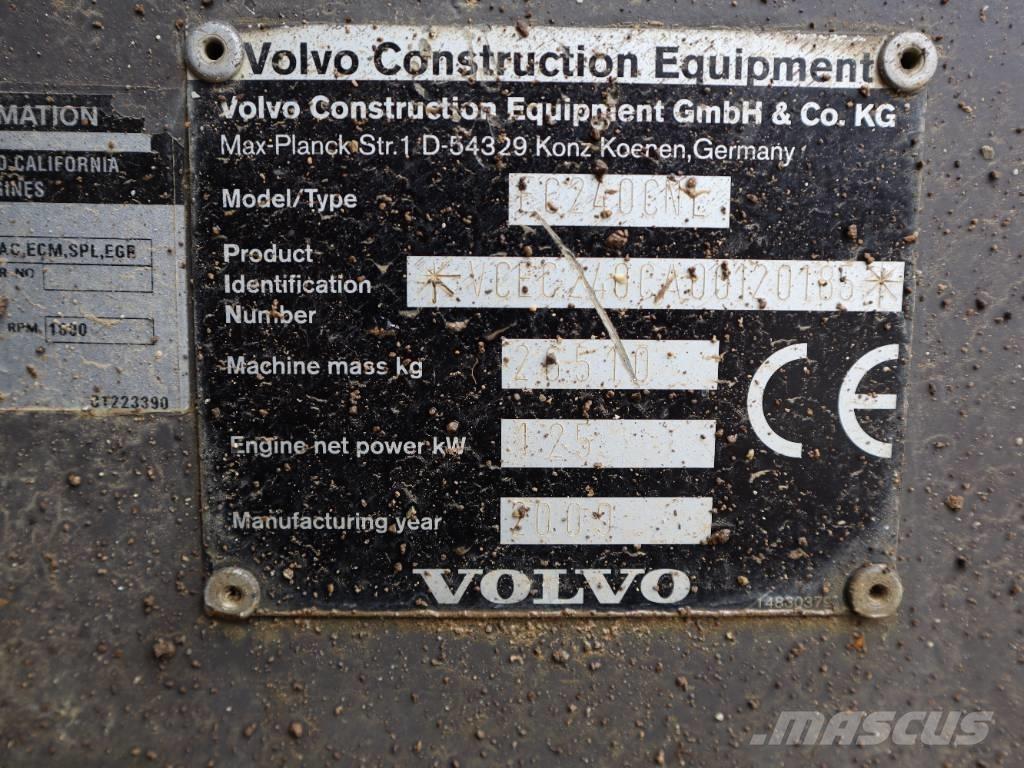 Volvo EC 240 C N L Vikšriniai ekskavatoriai