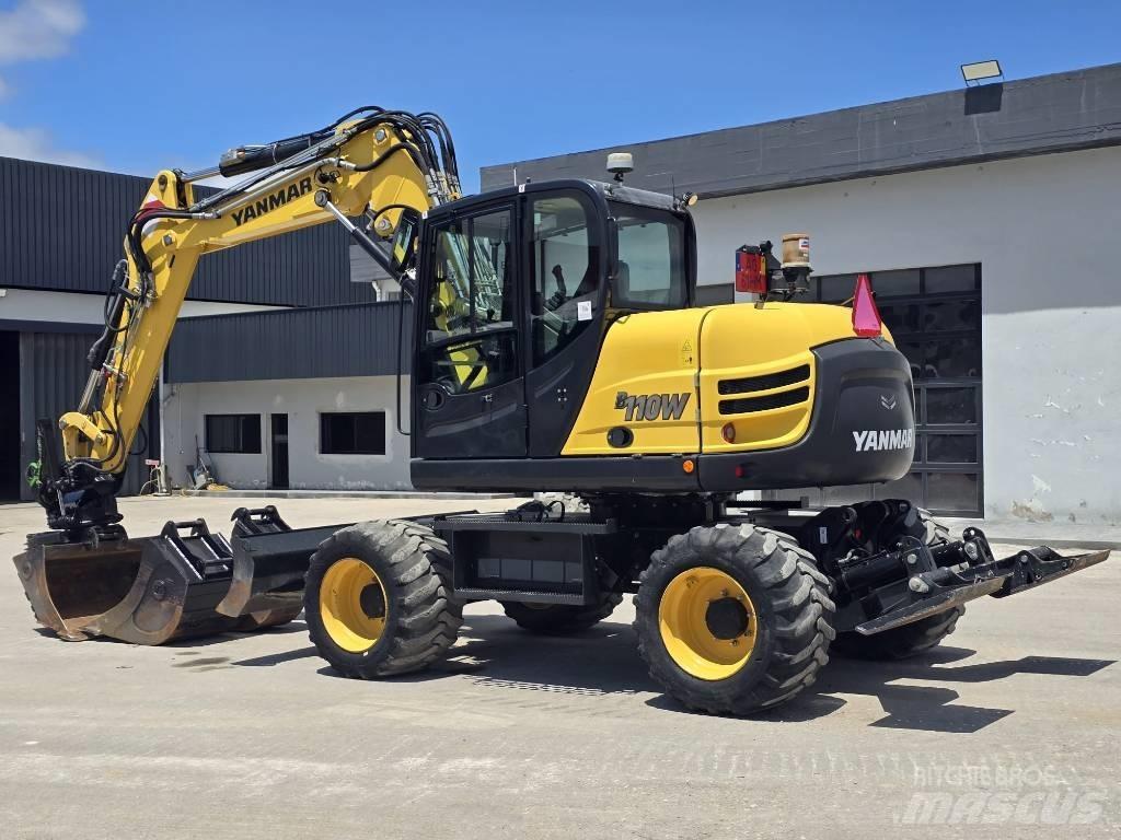 Yanmar B 110 W Ratiniai ekskavatoriai