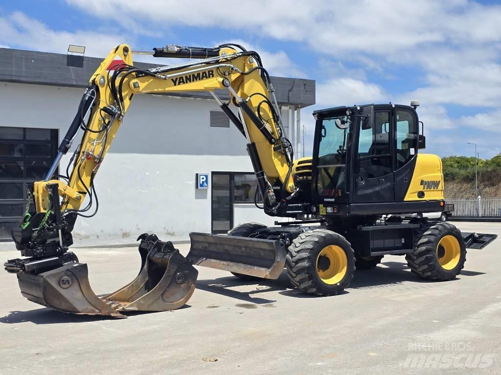 Yanmar B 110 W Ratiniai ekskavatoriai