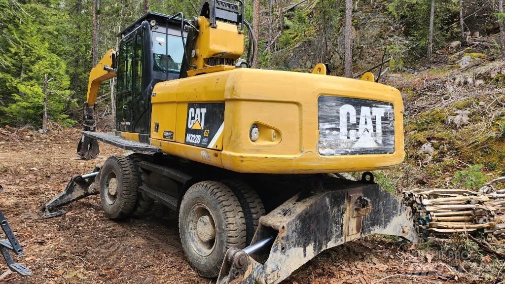 CAT M 322 D MH Atliekų / pramoniniai krautuvai