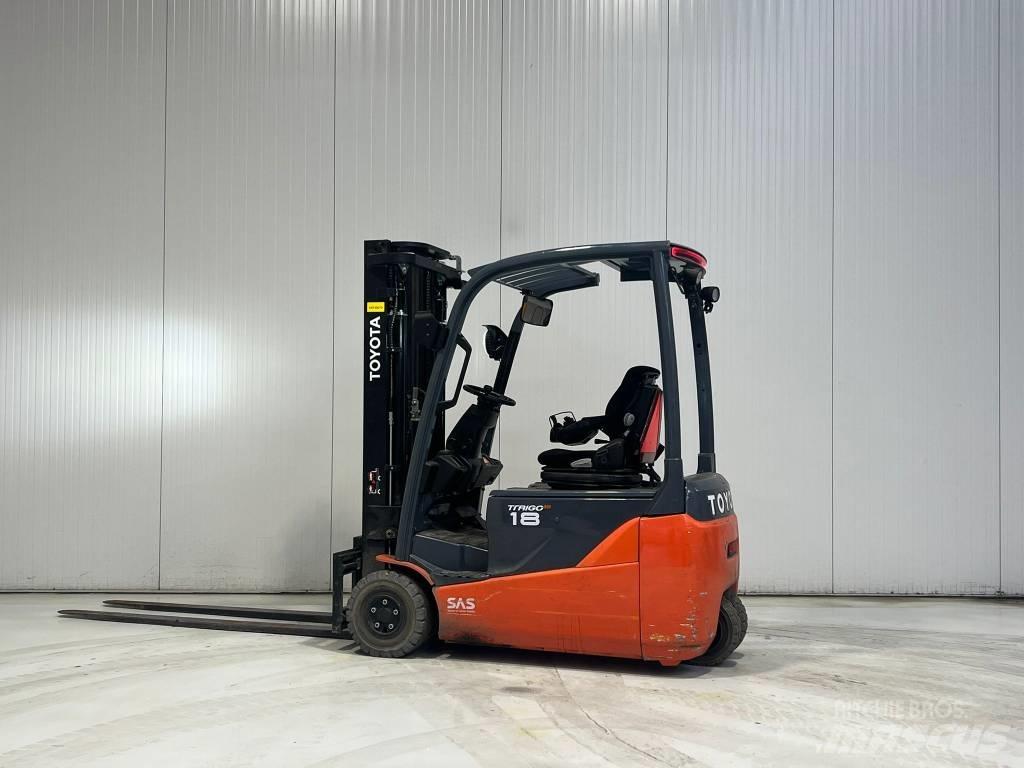 Toyota 8FBE18T Elektriniai šakiniai krautuvai