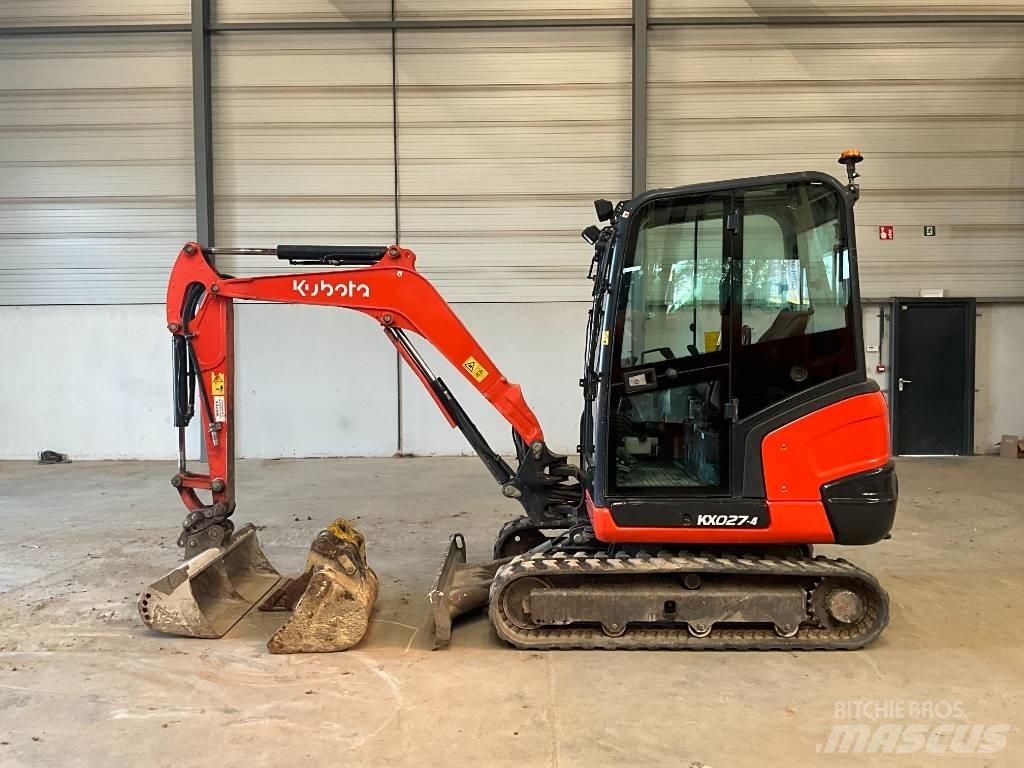 Kubota KX 027-4 Mini ekskavatoriai < 7 t