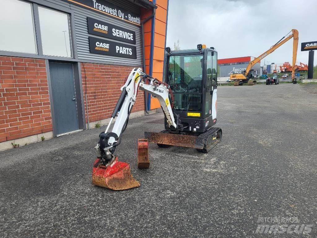 Bobcat E 17 Mini ekskavatoriai < 7 t