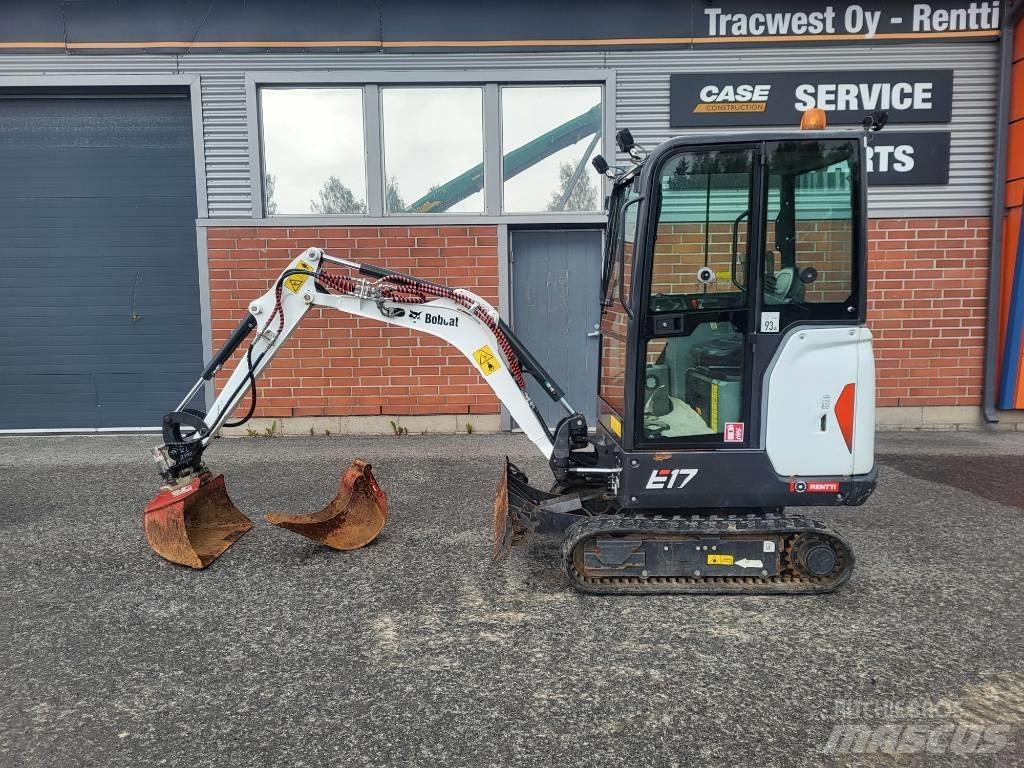 Bobcat E 17 Mini ekskavatoriai < 7 t