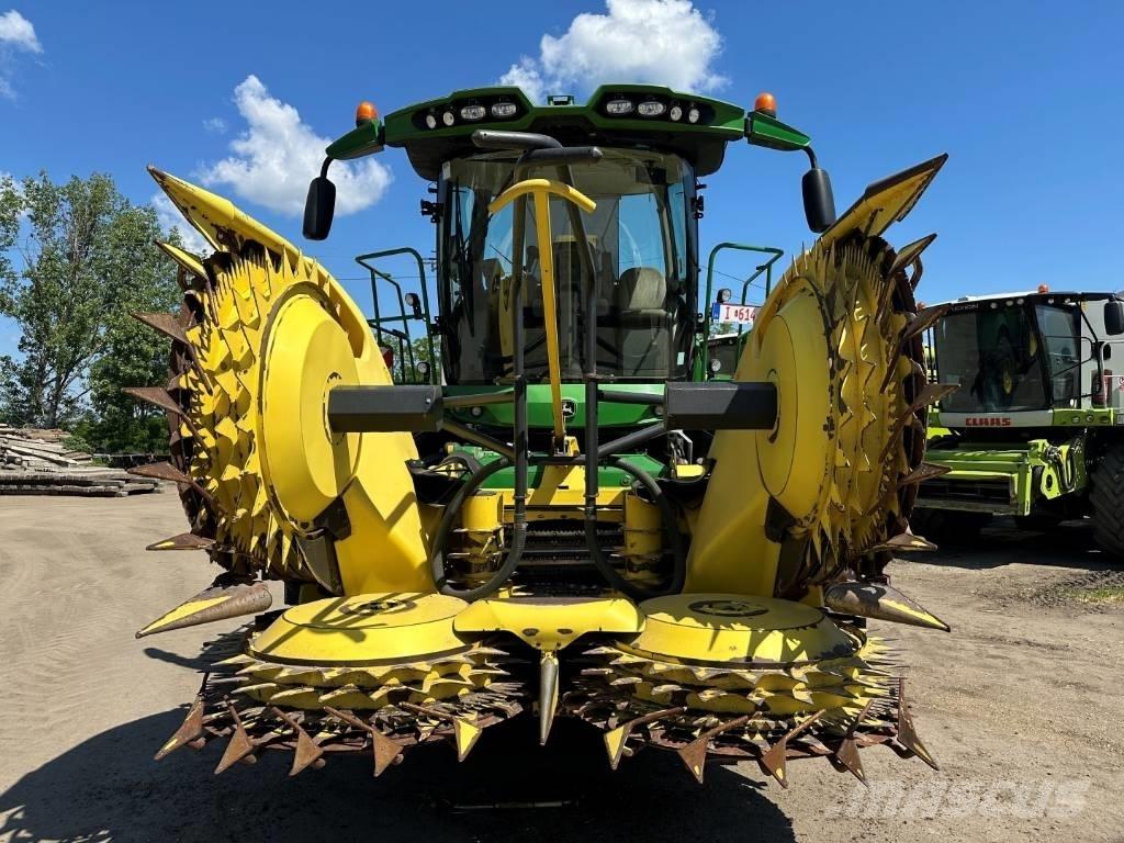 John Deere 8600 Pašarų ruošimo technika