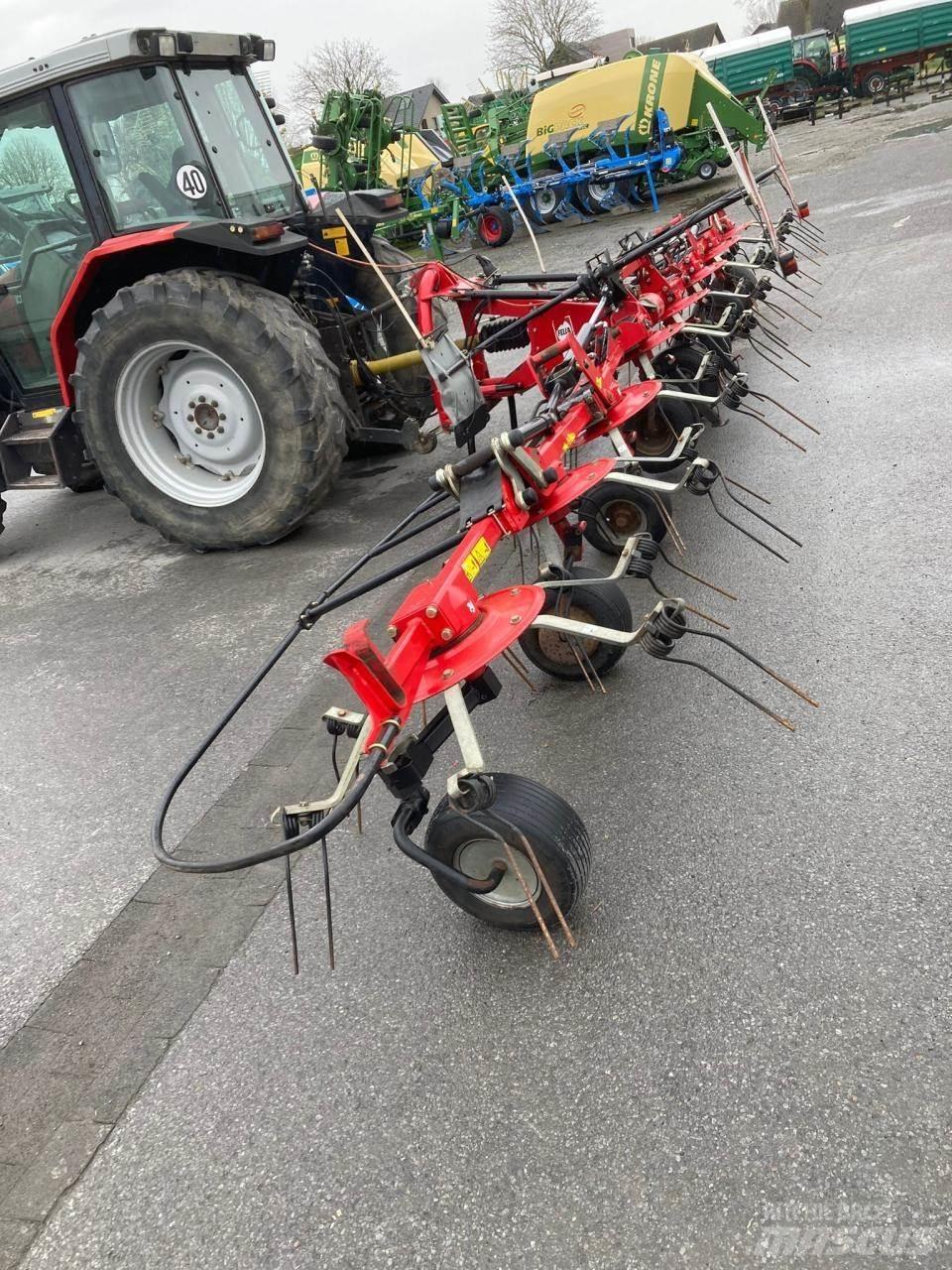 Fella TH 8608 DN Šieno grėbliai ir vartytuvai