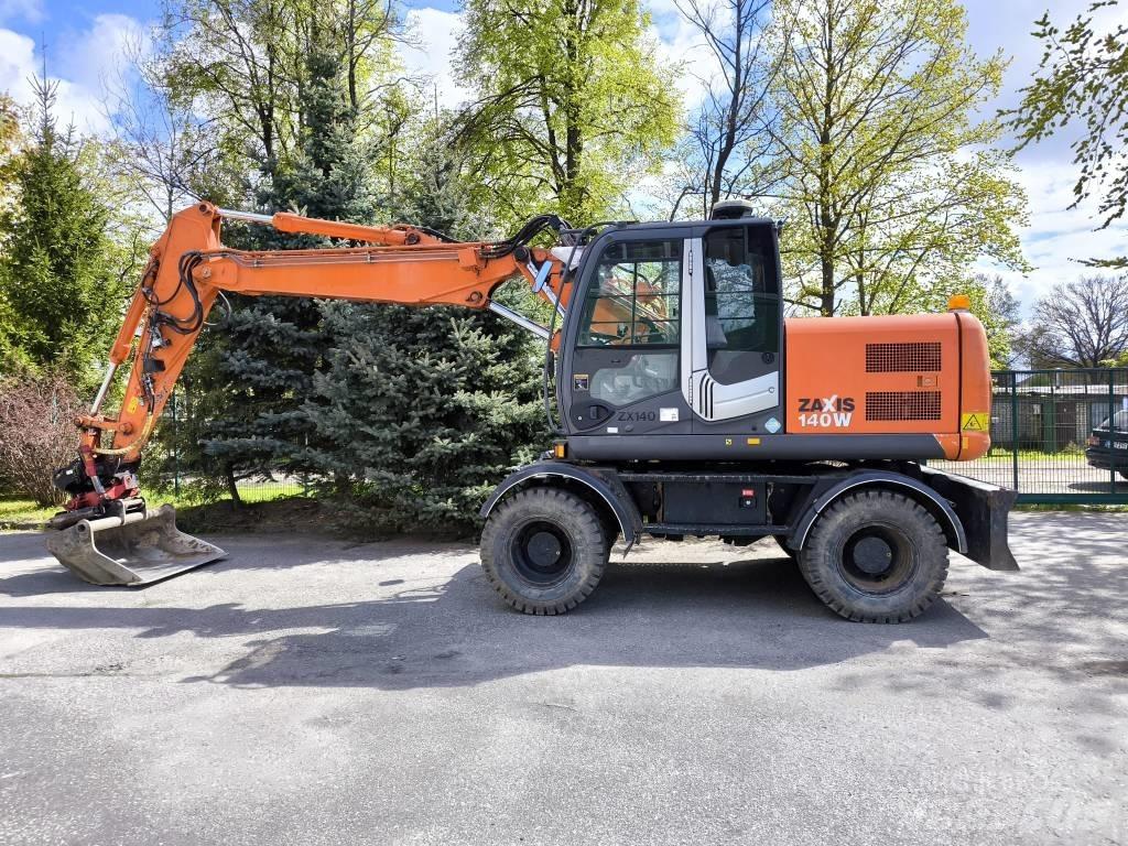 Hitachi ZX 140 W-3 Ratiniai ekskavatoriai