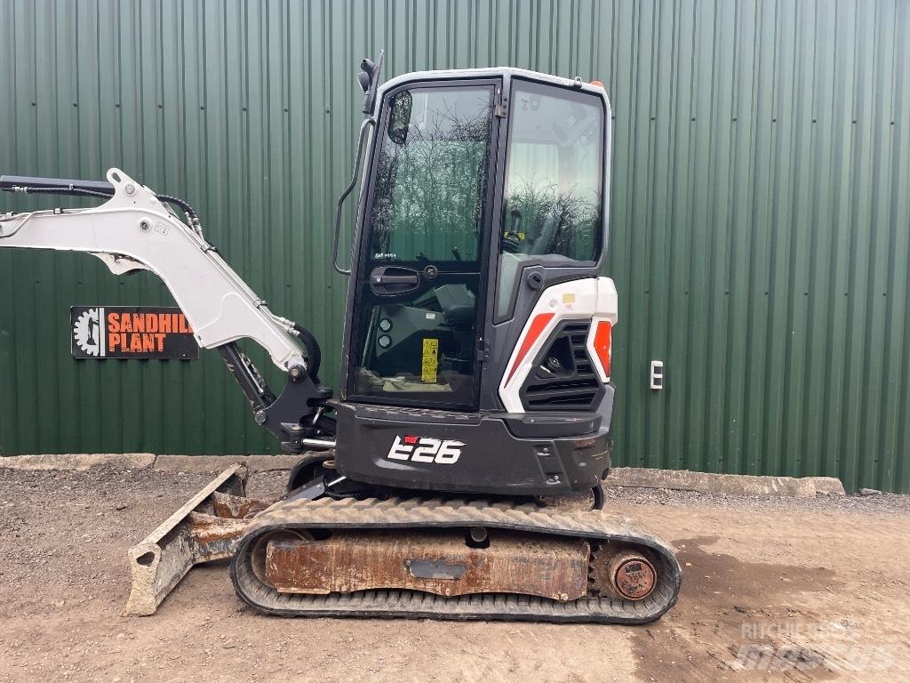 Bobcat E 26 Mini ekskavatoriai < 7 t