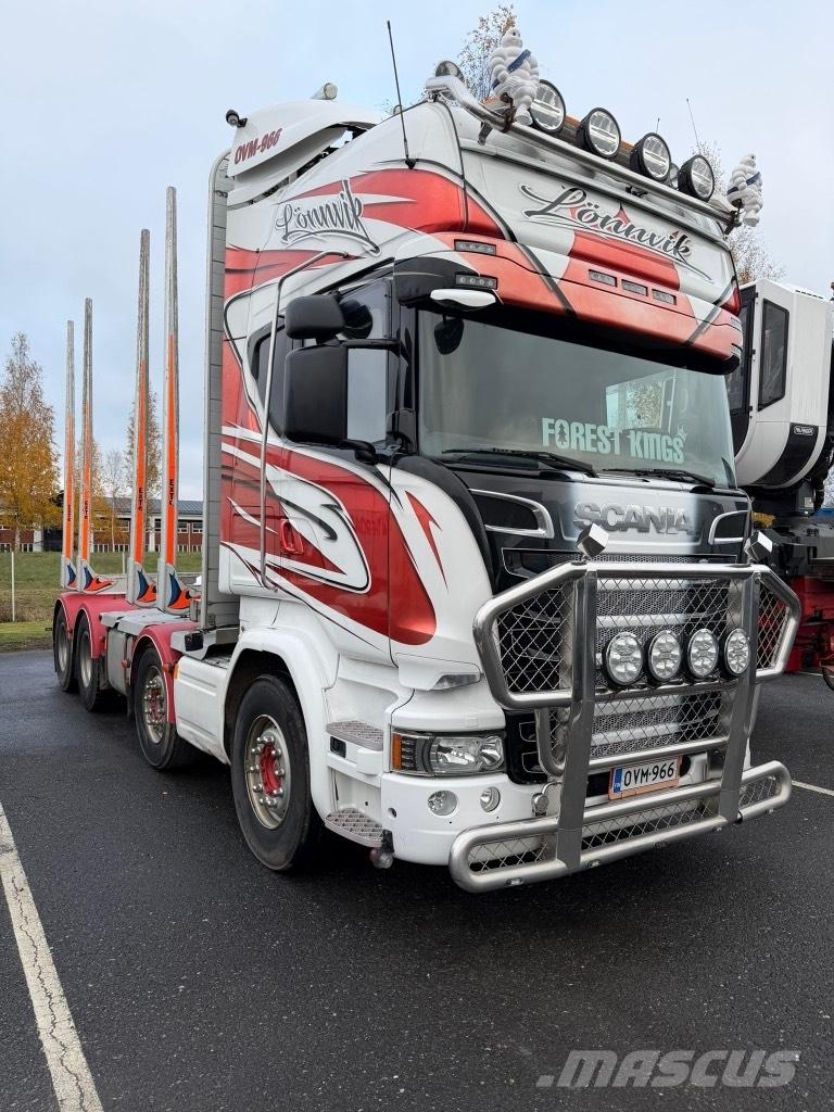 Scania R730LB8x4HNB Miškovežių vilkikai