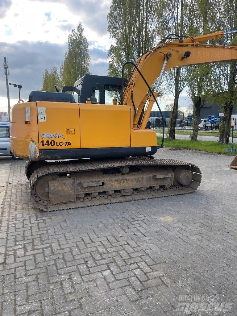 Hyundai 140lc-7a Vikšriniai ekskavatoriai