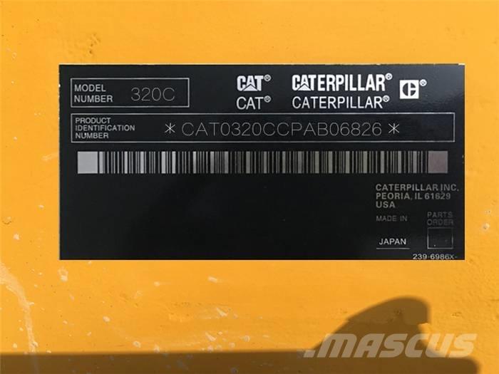 CAT 320 C L Vikšriniai ekskavatoriai
