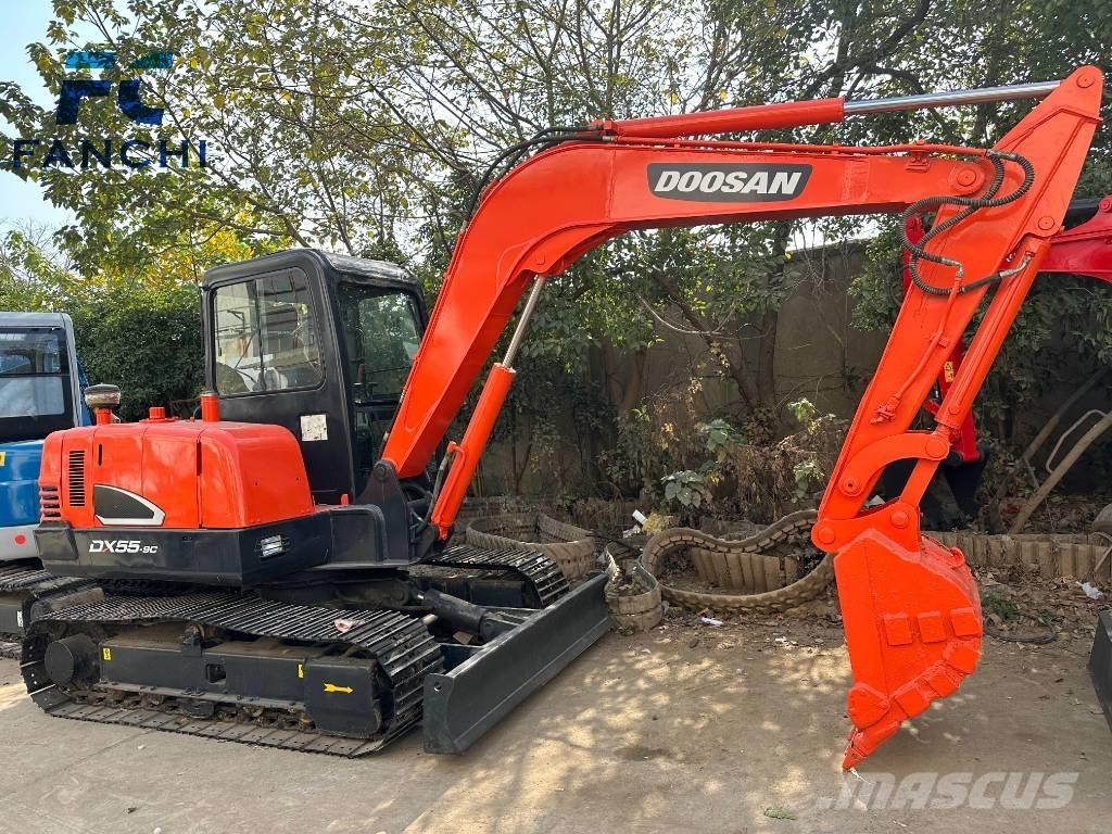 Doosan DX 55-9 C Mini ekskavatoriai < 7 t