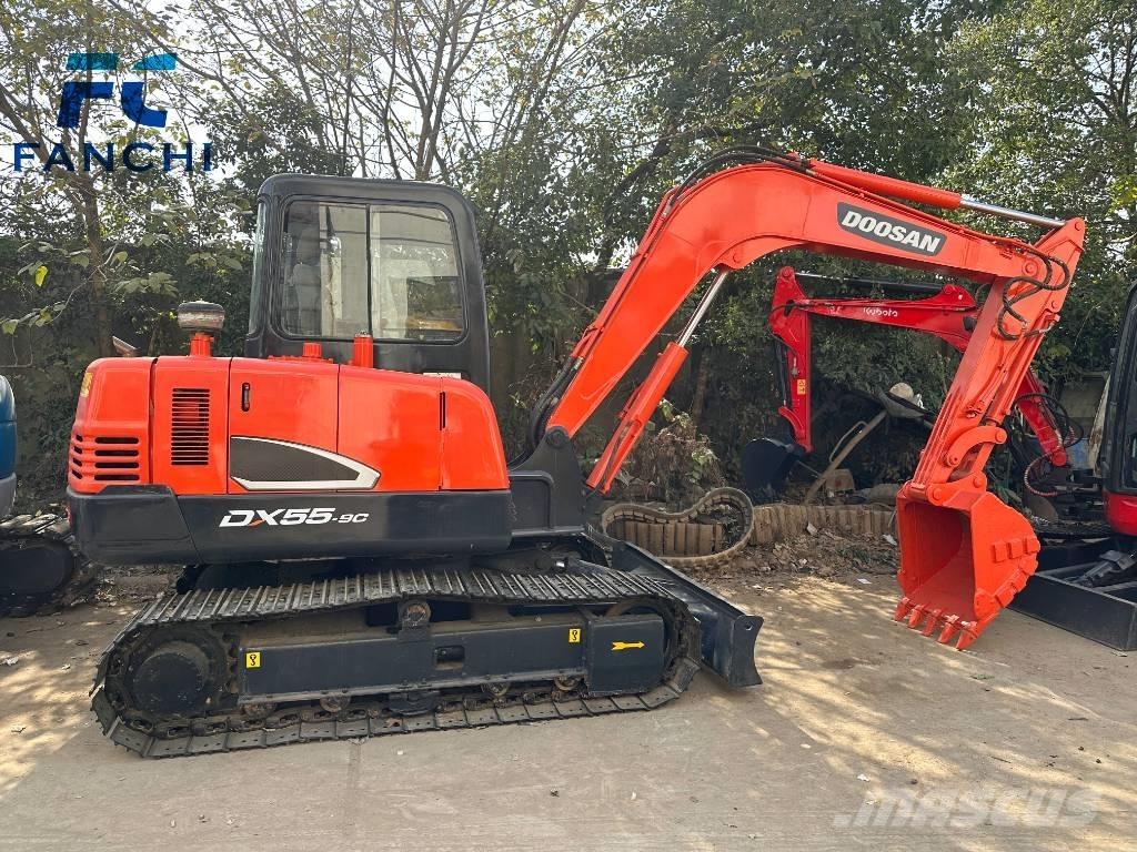 Doosan DX 55-9 C Mini ekskavatoriai < 7 t
