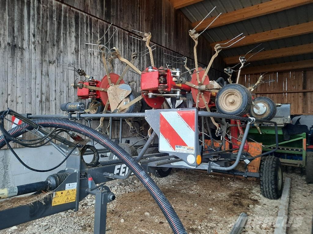 Fella Sans 13010 Šieno grėbliai ir vartytuvai